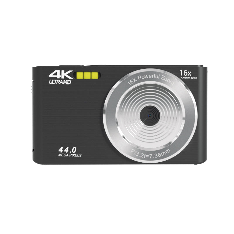 Black 4K Volg Pocket Digtial Camera